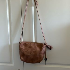 Alessia Capri Woven leather Bag